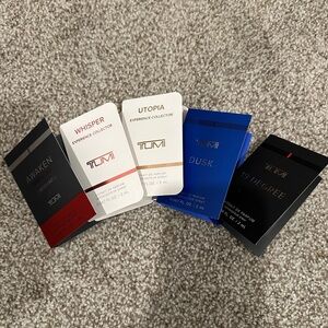 Tumi Experience Collector Fragrance Set - Black, White, Blue